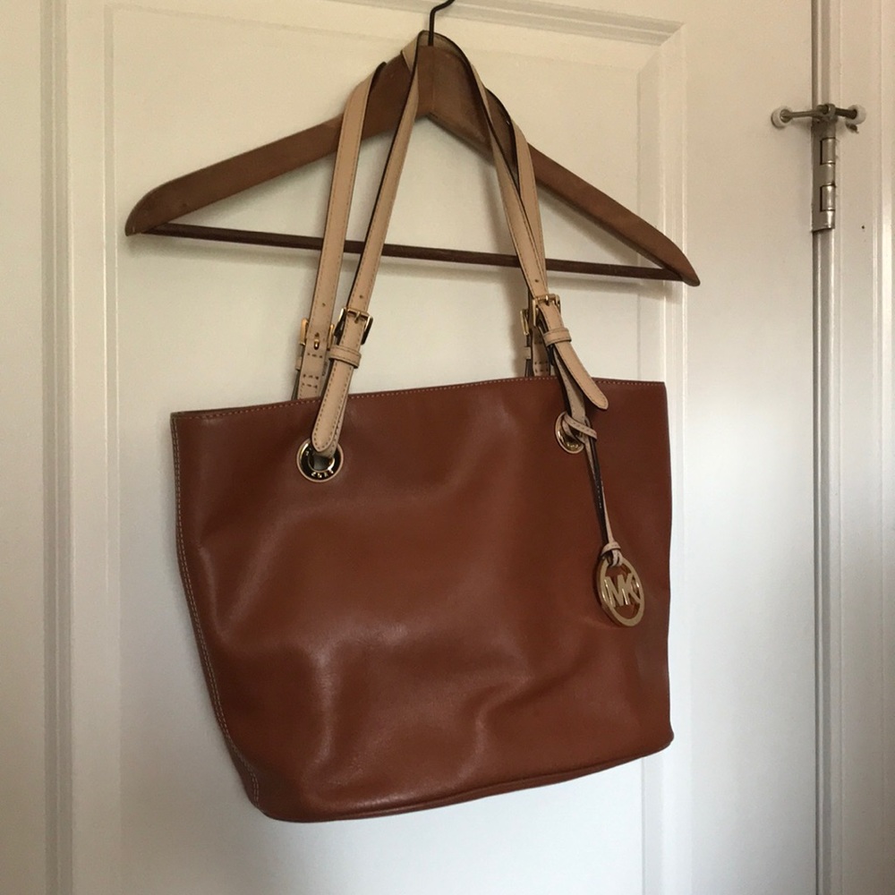 Brown Leather Michael Kors Bag